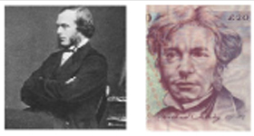 Picture of Two Scientists, Lister and Faraday Picture of Two Scientists, Lister and Faraday